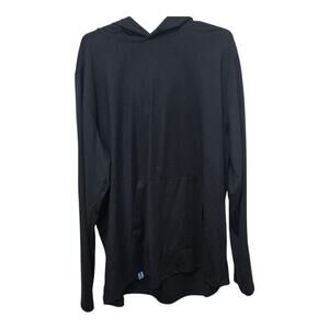 Chubbies hoodie men's size xxl black the cape lightweight missing drawstring